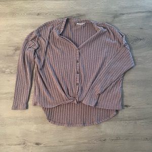 Size XXL So Purple Long Sleeve Top